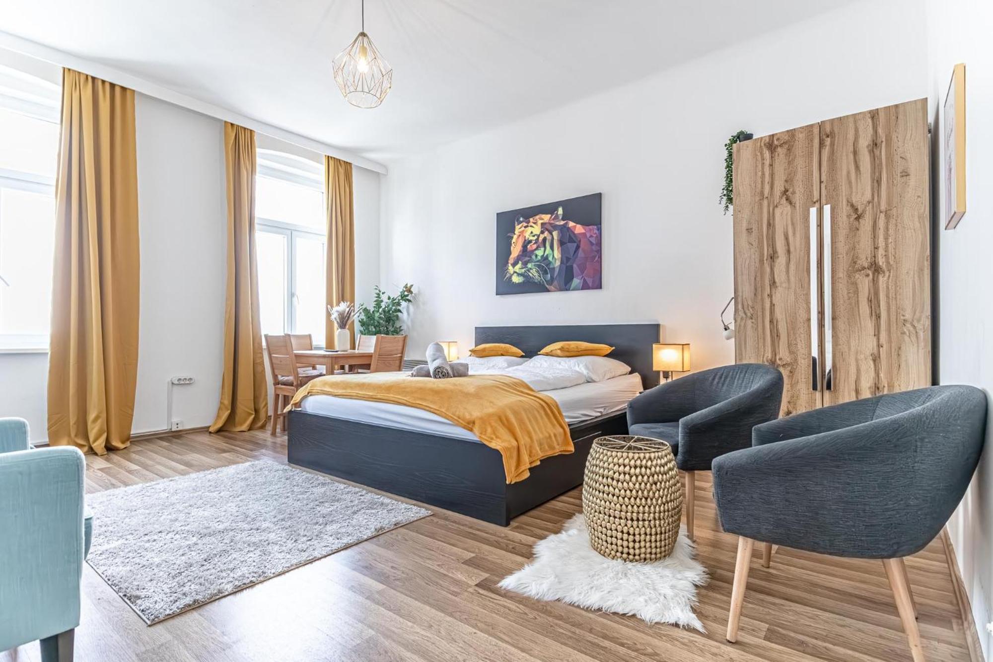 Explore Vienna: 1Br Retreat Near Westbahnhof Exterior foto